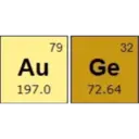 79 Au 197.0 32 Ge 72.64