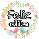 馆 Feliz dia andycare stickers