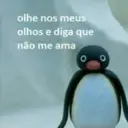olhe nos meus olhos e diga que não me ama