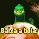 Reações do camaleão Pascoal 1