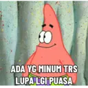Patrick lagi puasa 7