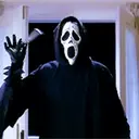 Ghostface Agitando Cuchillo
