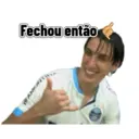 Fechou então