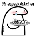 Mi especialidad es
anabelle
llorar
