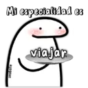 Mi especialidad es
anabelle
viajar