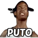 PUTO @Harley Stickers