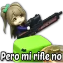 @Harley Stickers Pero mi rifle no