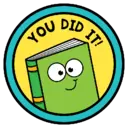 YOU DID
IT!