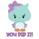 You DID IT!