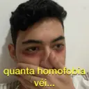 quanta homofobia
véi...