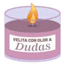 VELITA CON OLOR A
Dudas