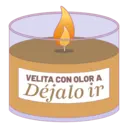 VELITA CON OLOR A
Déjalo ir