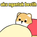 aku ngantuk bestih