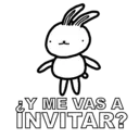 ¿Y ME VAS A INVITAR?
