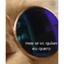 mas se vc quiser eu quero
