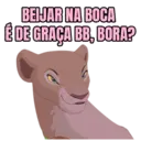BEIJAR NA BOCA É DE GRAÇA BB, BORA?