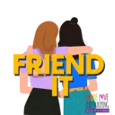 C FRIEND MORE LOVE ZERO BULLYING CHICAS BY ALEJANDRA