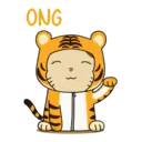 Chubby Duffy Animated Stickers 6