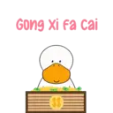 Chubby Duffy Animated Stickers 10