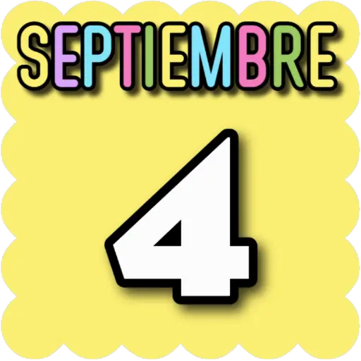 Calendario SEPTIEMBRE  🗓 💖MOV 1