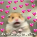 Ay me asustó tu belleza