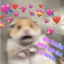 que bonita
pero que feo
tu novio