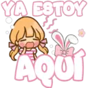 YA ESTOY
Aquí