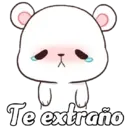X
Te extraño