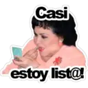 Casi
estoy list@!