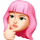 Memoji Pink and Blue ☆ 4
