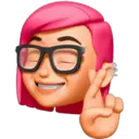 Memoji Pink and Blue ☆ 12