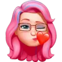 Memoji Pink and Blue ☆ 2