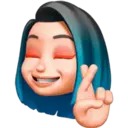 Memoji Pink and Blue ☆ 22