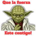 Que la fuerza
Este contigo!
