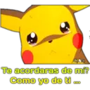 Chach Te acordaras de mí? Como yo de ti