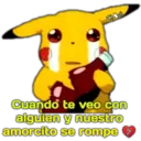 Cuando te veo con alguien y nuestro amorcito se rompe