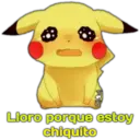 Chach Lloro porque estoy chiquito