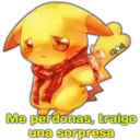 Me perdonas, traigo una sorpresa