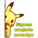 Sigues enojado conmigo Chach