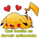 Qué bonito es dormir soñandote Chach