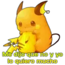 Chach Me dijo que no y yo lo quiero mucho