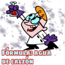 FÖRMULA: AGUA
DE CALZÓN