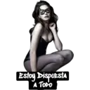 Estoy Dispuesta
A TODO