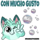 CON MUCHO GUSTO DRAMASTICKERS