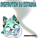 DISFRUTEN SU ESTADIA DRAMASTICKERS
