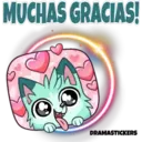 MUCHAS GRACIAS! DRAMASTICKERS