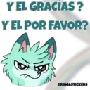 YEL GRACIAS? YEL POR FAVOR? D DRAMASTICKERS