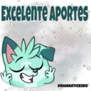 Excelente APORTES DRAMASTICKERS