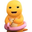 Yellow Dino 3 9
