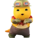 Yellow Dino 3 23